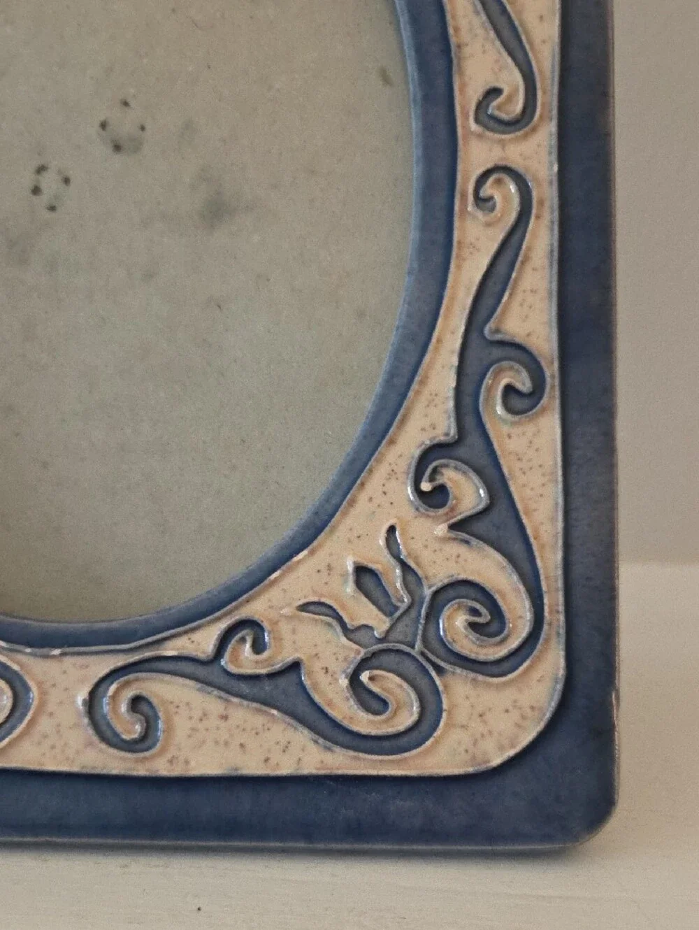 Ornate Ceramic Photo Frame